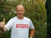 Werner läuft Marathon - für "Ein Zuhause für verlassene Tiere"